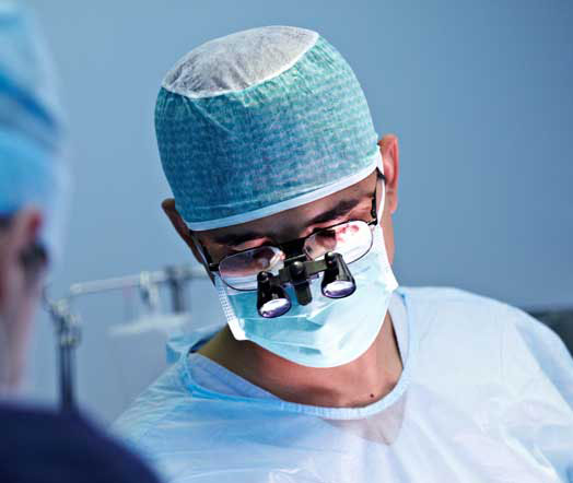 Surgeon in OR